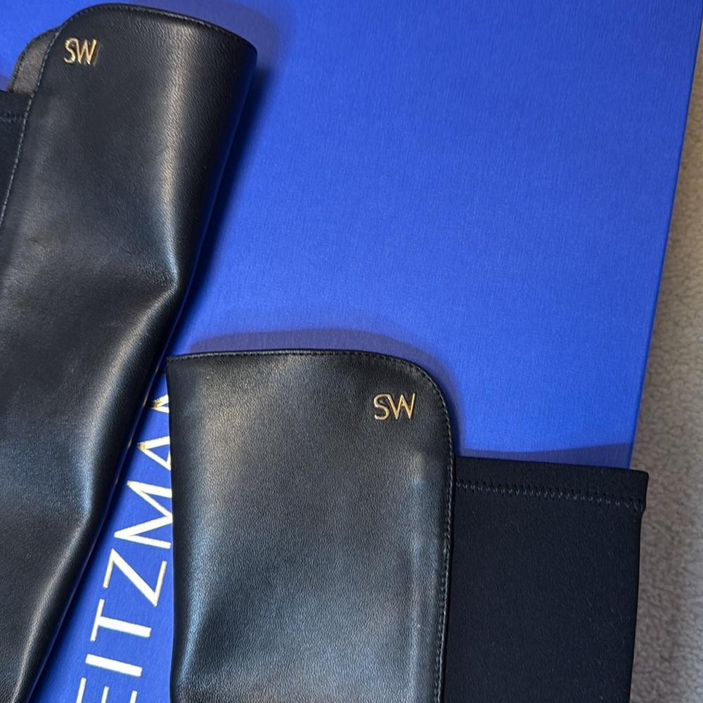 NIB Stuart Weitzman 5050 Black Boots - Picture 7 of 14